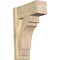 Ekena Millwork Merced Block Rough Sawn Outlooker, Douglas Fir, 8"W x 18"D x 26"H OUT08X18X26MRC05RDF - alternate 1